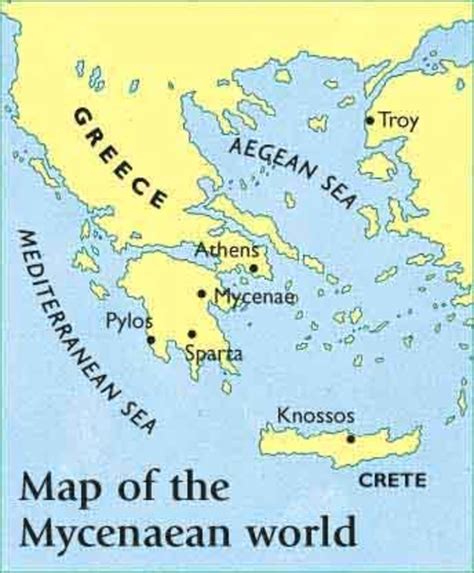 mycenaean civilization location